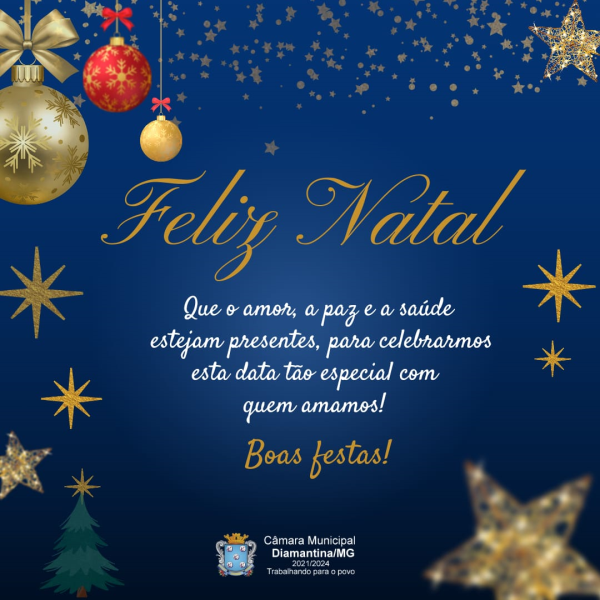  FELIZ NATAL!